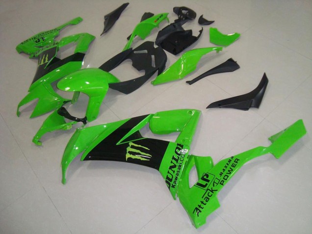 Vert Monster Carénage Kawasaki ZX10R 08-10 Vert Monster Carénage Kawasaki ZX10R 08-10