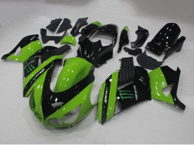 Vert Monster Carénage Kawasaki ZX14R ZZR 1400 06-11