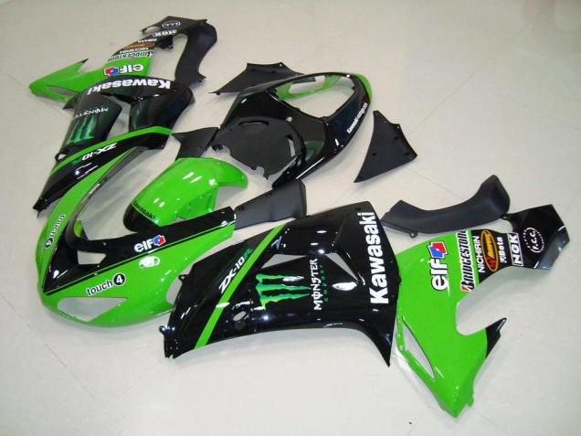 Vert Monster Carénages Kawasaki ZX10R 06-07 Vert Monster Carénages Kawasaki ZX10R 06-07
