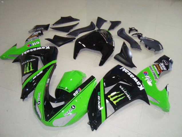 Vert Monster Carrosserie Kawasaki ZX10R 06-07 Vert Monster Carrosserie Kawasaki ZX10R 06-07