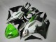 Vert Noir Blanc 25 Carénage Kawasaki ZX6R 09-12 Vert Noir Blanc 25 Carénage Kawasaki ZX6R 09-12