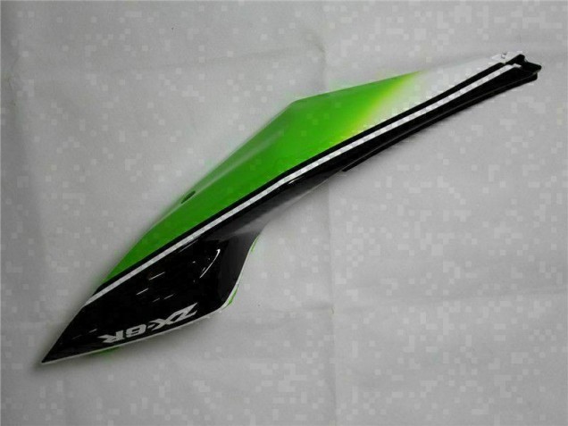 Vert Noir Blanc 25 Carénage Kawasaki ZX6R 09-12 Vert Noir Blanc 25 Carénage Kawasaki ZX6R 09-12