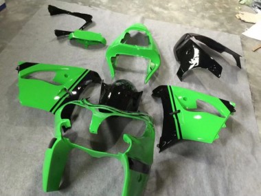 Vert Noir Brillant Carénage Kawasaki ZX9R 02-03