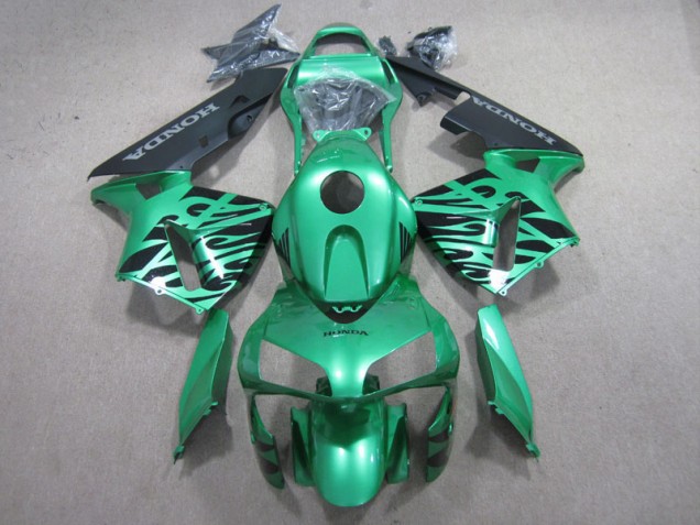 Vert Noir Carénage Honda CBR 600 RR 03-04 Vert Noir Carénage Honda CBR 600 RR 03-04
