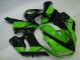 Vert Noir Carénage Kawasaki ZX6R 05-06 Vert Noir Carénage Kawasaki ZX6R 05-06
