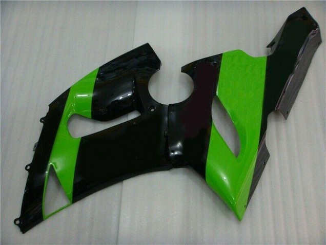 Vert Noir Carénage Kawasaki ZX6R 05-06 Vert Noir Carénage Kawasaki ZX6R 05-06