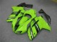 Vert Noir Carénage Kawasaki ZX6R 07-08 Vert Noir Carénage Kawasaki ZX6R 07-08