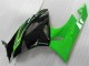 Vert Noir Carénage Kawasaki ZX6R 09-12 Vert Noir Carénage Kawasaki ZX6R 09-12