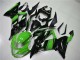 Vert Noir Carénage Kawasaki ZX6R 13-18 Vert Noir Carénage Kawasaki ZX6R 13-18
