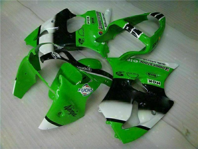 Vert Noir Carénages & Carrosserie Kawasaki ZX6R 00-02 Vert Noir Carénages & Carrosserie Kawasaki ZX6R 00-02