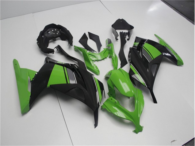 Vert Noir Carénages Kawasaki EX300 13-16 Vert Noir Carénages Kawasaki EX300 13-16