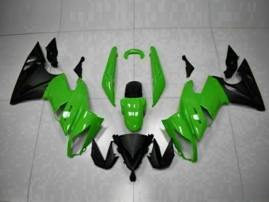 Vert Noir Carénages Kawasaki EX650 09-11
