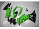 Vert Noir Carénages Kawasaki EX650 09-11 Vert Noir Carénages Kawasaki EX650 09-11