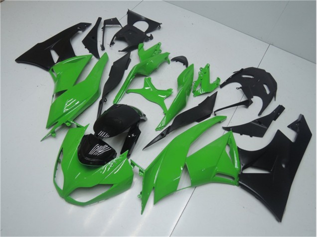 Vert Noir Carrosserie Kawasaki ZX6R 09-12 Vert Noir Carrosserie Kawasaki ZX6R 09-12