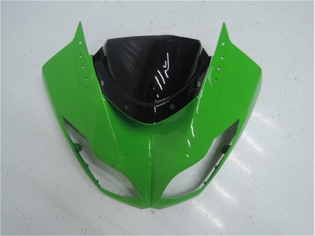 Vert Noir Carrosserie Kawasaki ZX6R 09-12 Vert Noir Carrosserie Kawasaki ZX6R 09-12