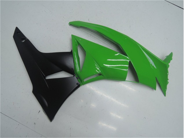 Vert Noir Carrosserie Kawasaki ZX6R 09-12 Vert Noir Carrosserie Kawasaki ZX6R 09-12