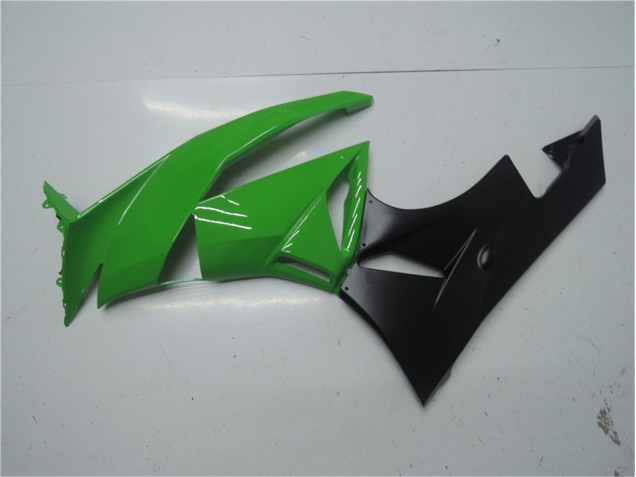Vert Noir Carrosserie Kawasaki ZX6R 09-12 Vert Noir Carrosserie Kawasaki ZX6R 09-12