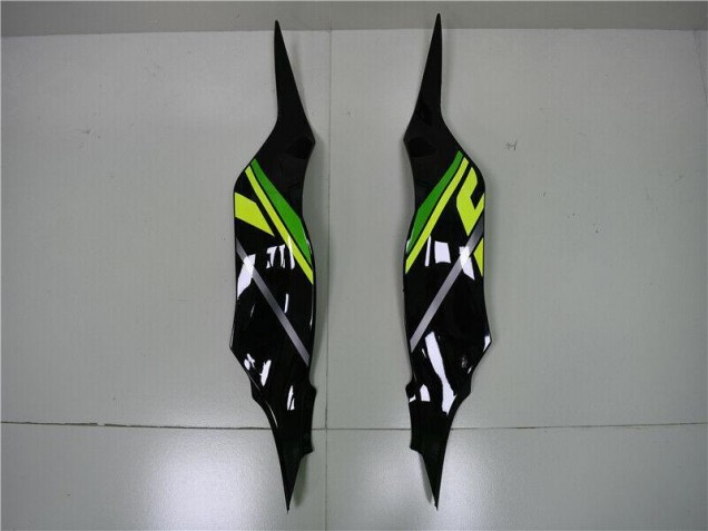 Vert Noir Carrosserie Kawasaki ZX6R 13-18 Vert Noir Carrosserie Kawasaki ZX6R 13-18