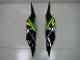 Vert Noir Carrosserie Kawasaki ZX6R 13-18 Vert Noir Carrosserie Kawasaki ZX6R 13-18