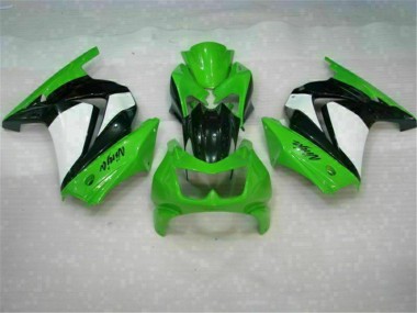 Vert Noir Ninja Kit Carénages Complet Kawasaki EX250 08-12