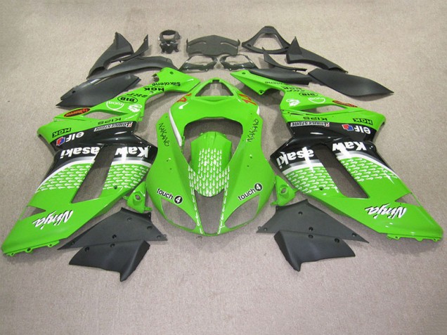 Vert Touch 4 Carénage Kawasaki ZX6R 07-08 Vert Touch 4 Carénage Kawasaki ZX6R 07-08