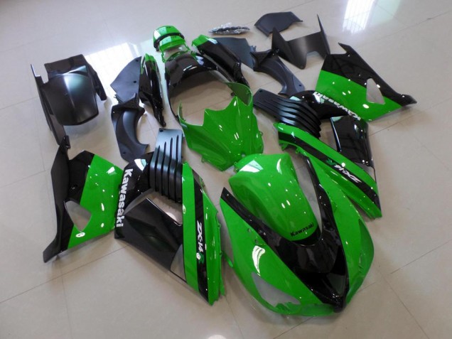 Vert et Noir Carénage Kawasaki ZX14R ZZR 1400 06-11 Vert et Noir Carénage Kawasaki ZX14R ZZR 1400 06-11