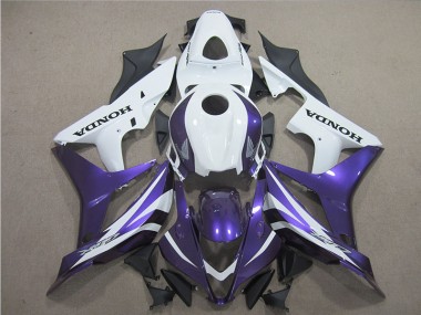 Violet Blanc Carénage Honda CBR 600 RR 07-08