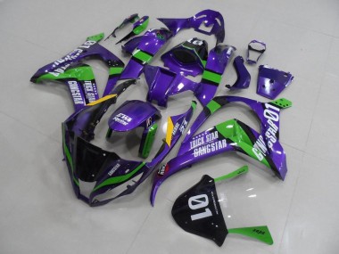 Violet Eva Carénage Kawasaki ZX10R 11-15