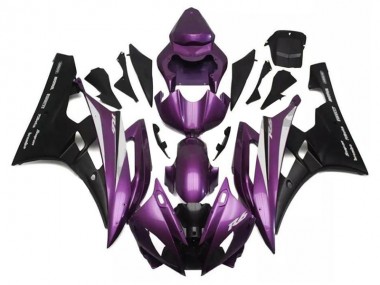 Violet Noir Carénage Yamaha R6 06-07