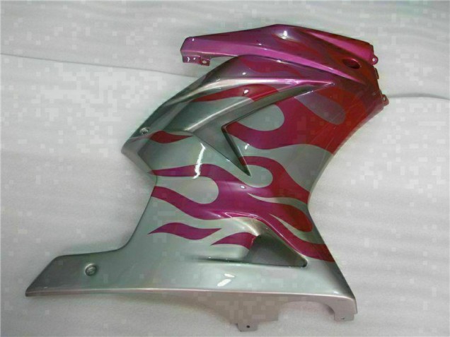 Violet Rouge Carénage Kawasaki EX250 08-12 Violet Rouge Carénage Kawasaki EX250 08-12
